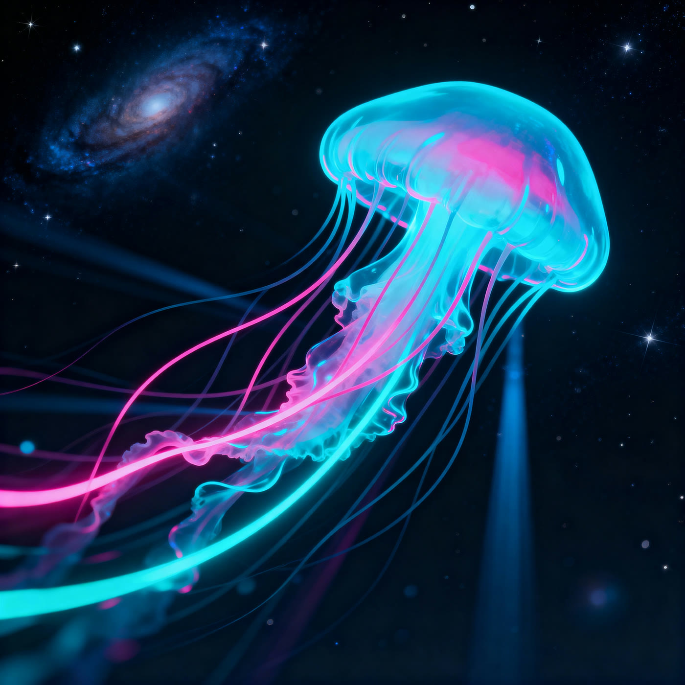 Neon Jellyfish
