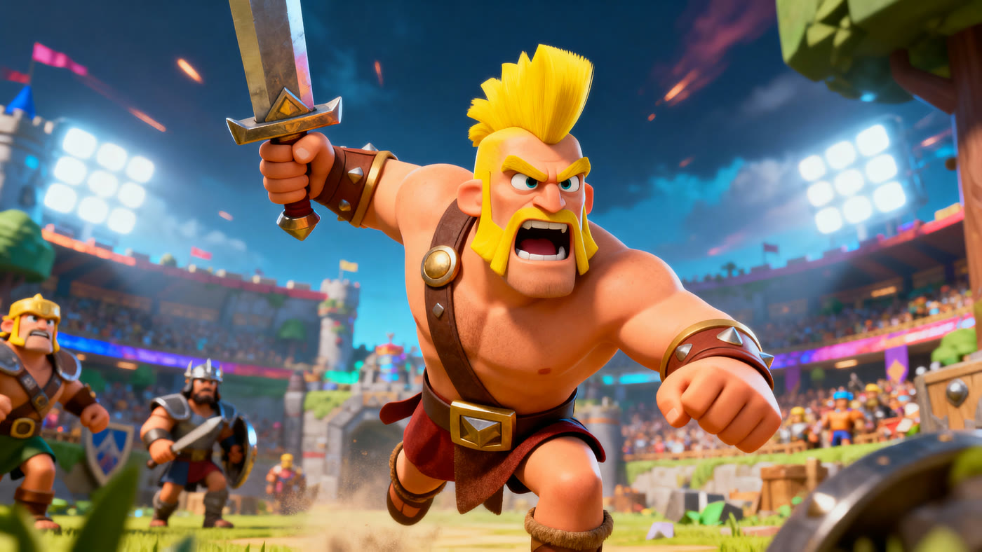 Coc 01 Barbarian Charge