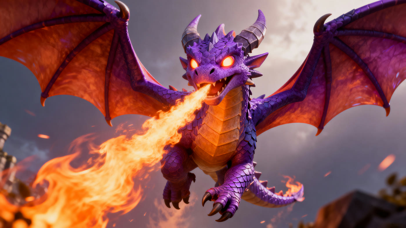 Coc 04 Dragon Fire Breath