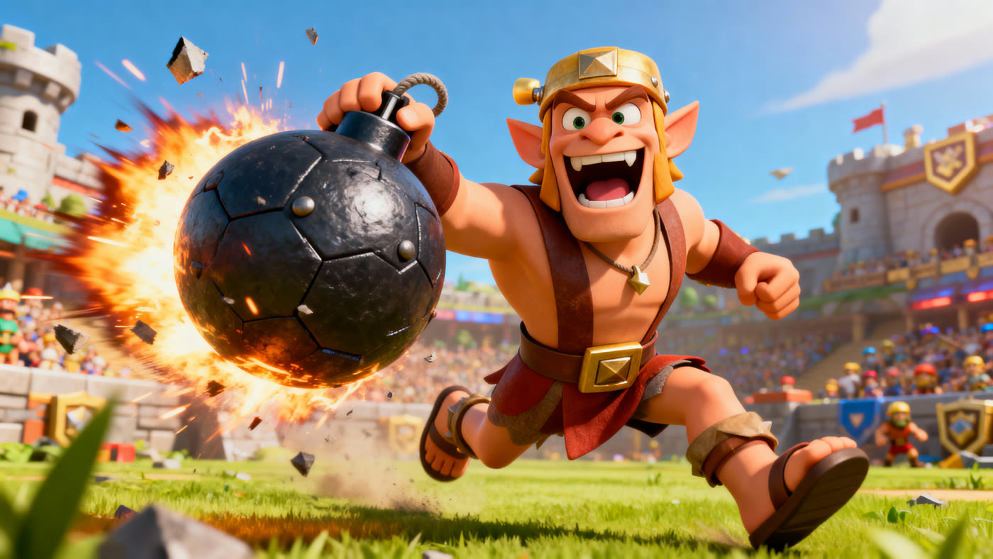 Coc 09 Wall Breaker Explosion