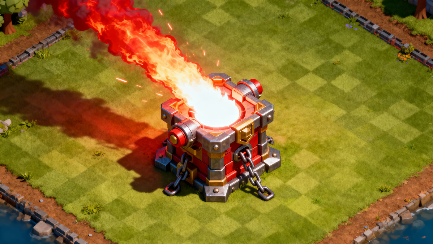 Coc 13 Inferno Tower Beam